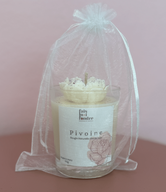 Bougie Pivoine – Image 3