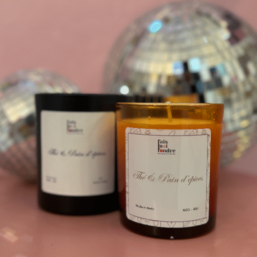 Bougie Thé et Pain d'Épices