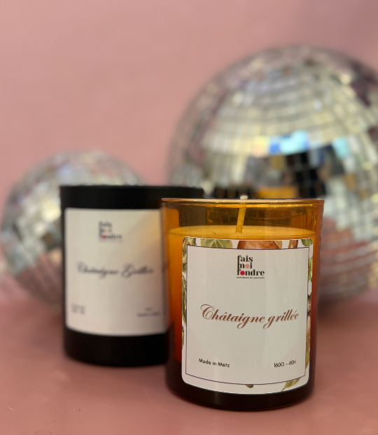 Bougie Châtaigne Grillée